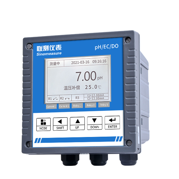 联测仪表SIN-pH/ORP8.5大屏在线pH计带记录带清洗