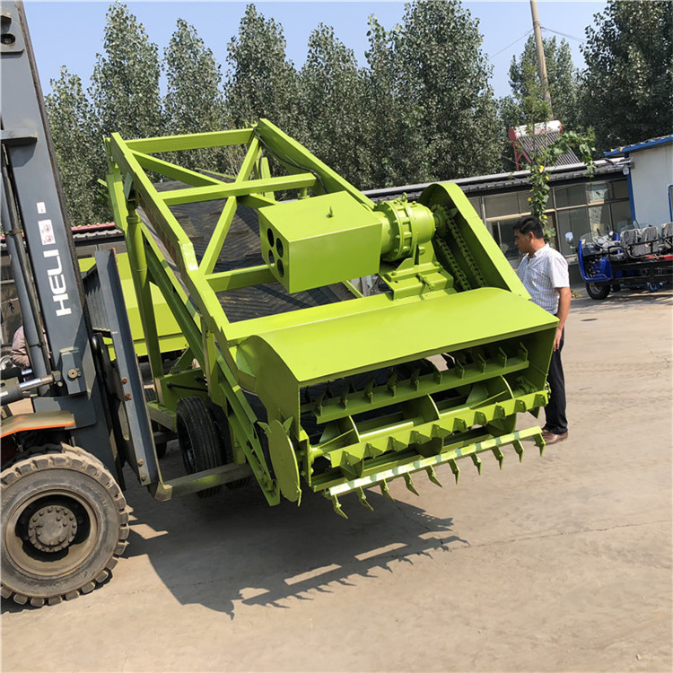养殖场青储取料机 黄储切取草机 全自动牛场抓草机